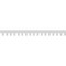 Ekena Millwork Elizabeth Architectural Grade PVC Dentil Block Trim, 8"H x 1"P x 90 5/8"L DENP08ELZ02 - alternate 3